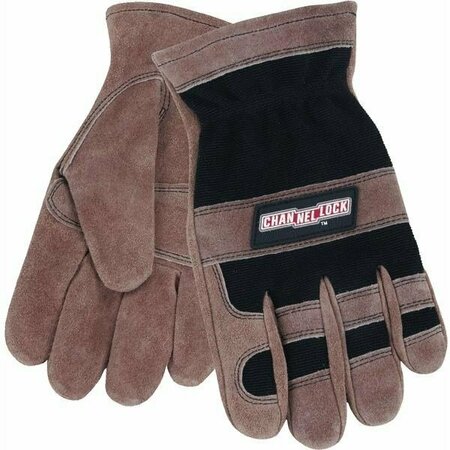 CHANNELLOCK Men's Leather Work Glove 701789